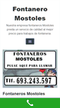 Mobile Screenshot of fontanerosmostoles.com